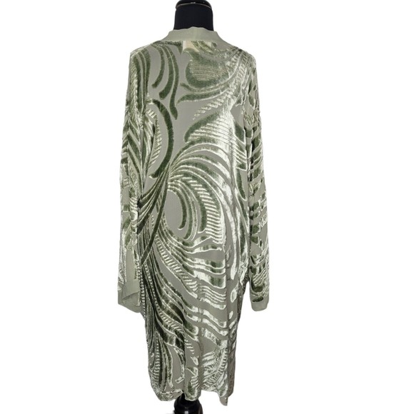 MARIAN CLAYDEN Silk Semi-Sheer Kimono Jacket - Picture 5 of 13